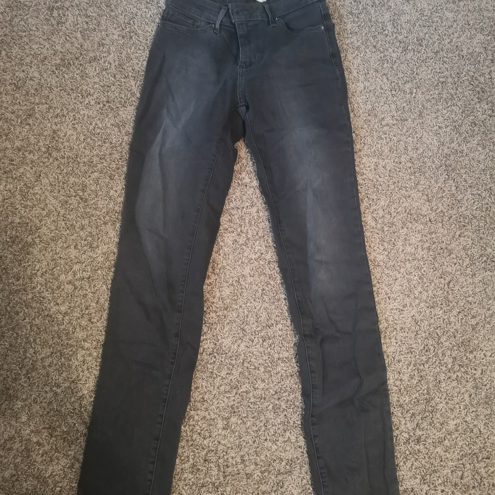 Levis skinny jeans high waisted